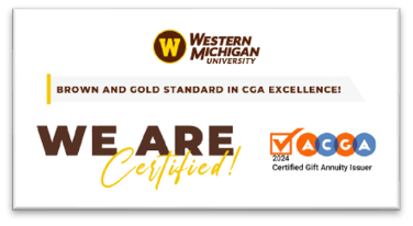 We Are Certified with ACGA Seal